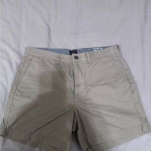 J. Crew Tan Flat Front Shorts Classic Chino Style